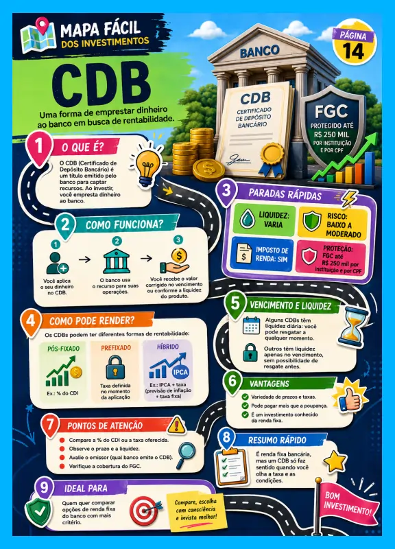 Amostra 5 do Mapa Fácil dos Investimentos