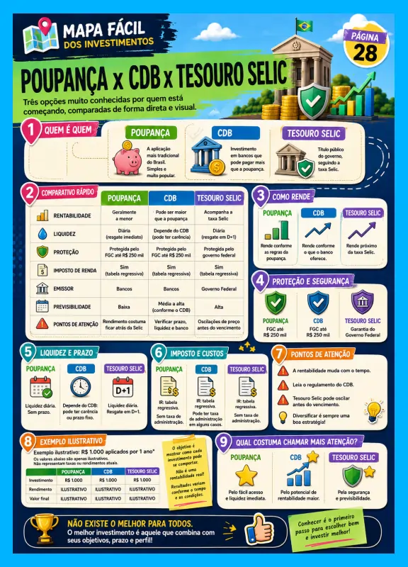 Amostra 8 do Mapa Fácil dos Investimentos