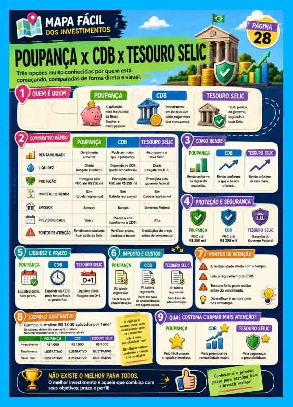 Amostra 8 do Mapa Fácil dos Investimentos
